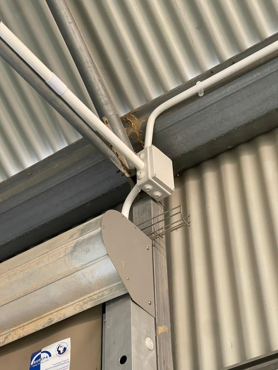 Infrastructure conduit detail